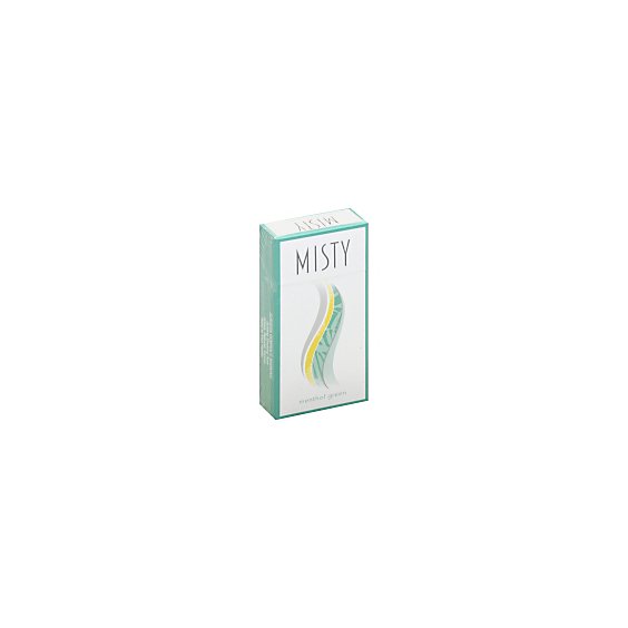 Misty Cigarettes Menthol Green 100s Box FSC - Pack