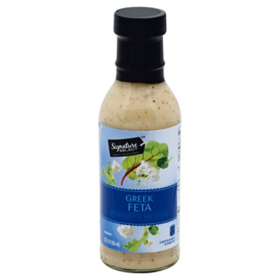 Signature SELECT Dressing Greek Feta Vinaigrette - 12 Fl. Oz.