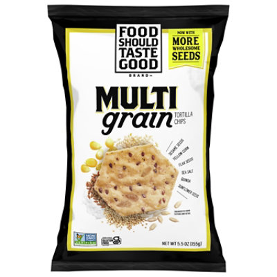 Food Should Taste Good Tortilla Chips Multi Grain - 5.5 Oz - Image 1