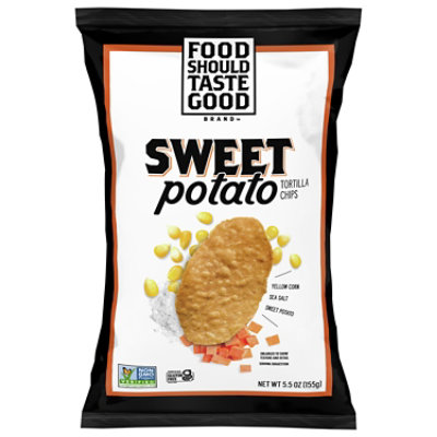 Food Should Taste Good Tortilla Chips Sweet Potato - 5.5 Oz - Image 3