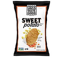 Food Should Taste Good Tortilla Chips Sweet Potato - 5.5 Oz