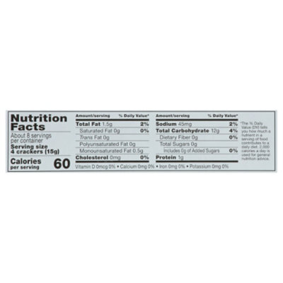 Open Nature Crackers Water Cracked Black Pepper - 4.4 Oz - Image 3