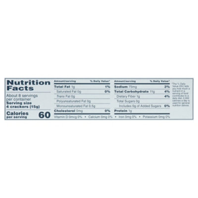 Open Nature Crackers Water Whole Wheat - 4.4 Oz - Image 3
