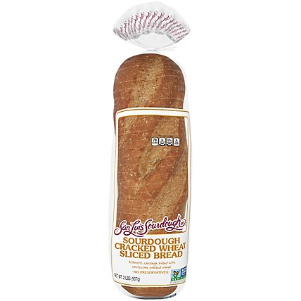 San Luis Sourdough Cracked Wheat Sliced Bread - 32 Oz - Image 1