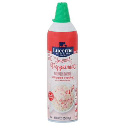 Lucerne Whipped Topping Peppermint Light - 13 Fl. Oz. - Image 3