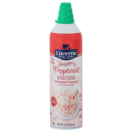 Lucerne Whipped Topping Peppermint Light - 13 Fl. Oz. - Image 2