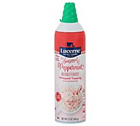 Lucerne Whipped Topping Peppermint Light - 13 Fl. Oz.