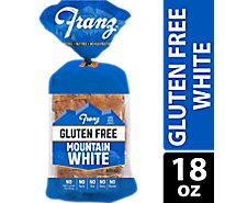 Franz Sandwhich Bread Gluten Free Mountain White - 18 Oz