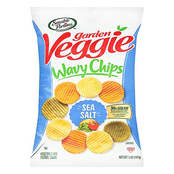 Sensible Portions Garden Veggie Chips Sea Salt - 5 Oz