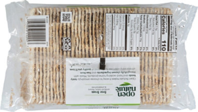 Open Nature Crackers Flatbread Sesame - 10 Oz - Image 6