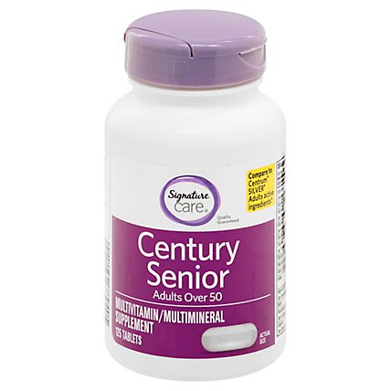 Signature Care Century Mature Dietery Supplement Adults Over 50 Dietary - 125 Count - Image 3
