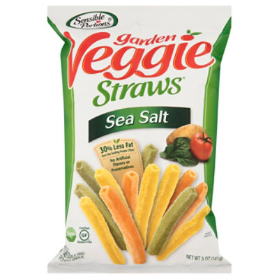 Sensible Portions Garden Veggie Straws Sea Salt - 5 Oz