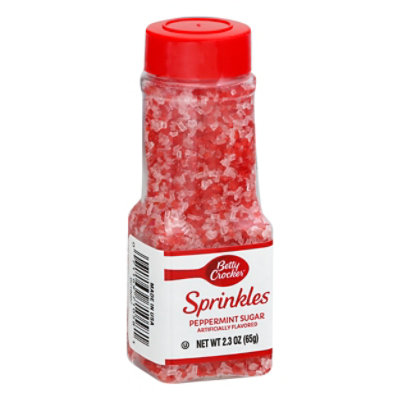 Betty Crocker Decorating Decors Peppermint Sugar - 2.3 Oz