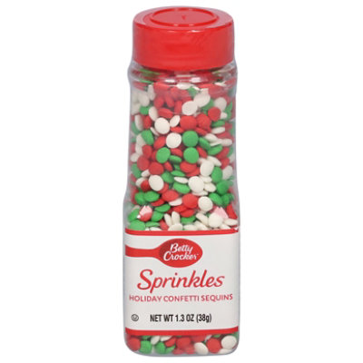 Betty Crocker Decorating Decors Holiday Sequins - 1.34 Oz - Image 3