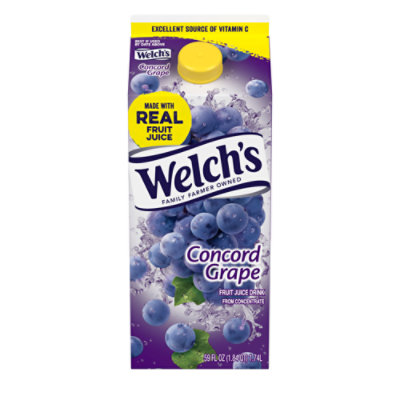 Welchs Juice Concord Grape Cocktail Chilled - 59 Fl. Oz.