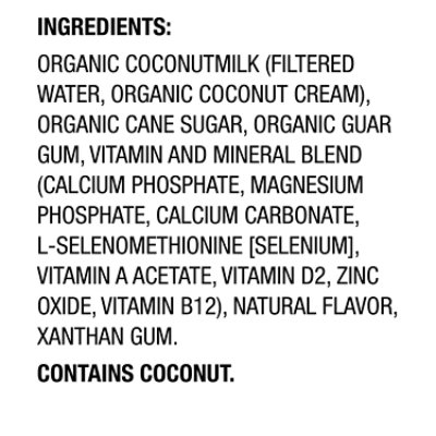 So Delicious Dairy Free Coconut Milk Organic Vanilla - 32 Fl. Oz. - Image 4