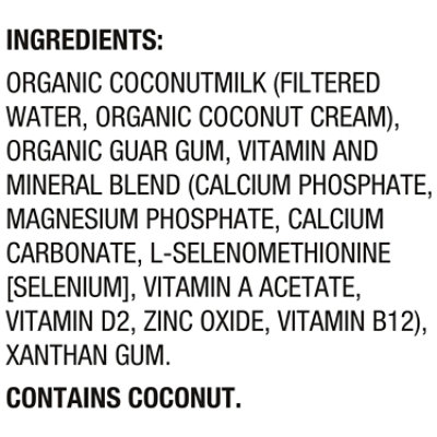 So Delicious Dairy Free UHT Unsweetened Coconut Milk - 32 Fl. Oz. - Image 4