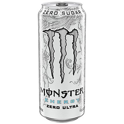 Monster Energy Zero Ultra Sugar Free Energy Drink - 16 Fl. Oz. - Image 1