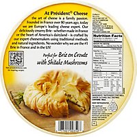 President Cheese Brie Soft Ripened - 16 Oz - Image 3