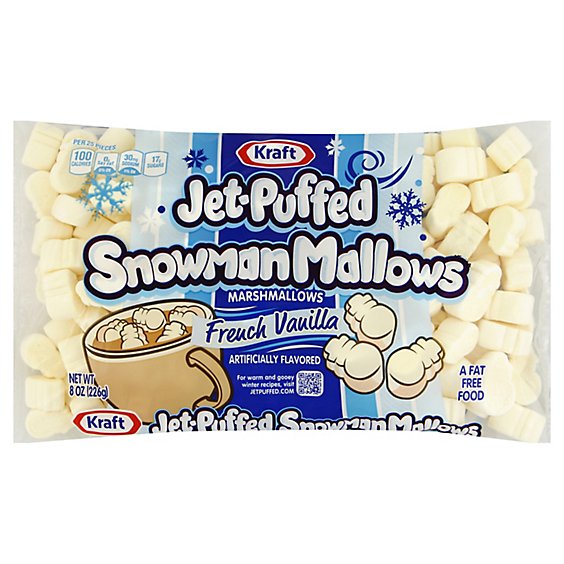 Jet-Puffed Marshmallows Miniature Snowman - 8 Oz