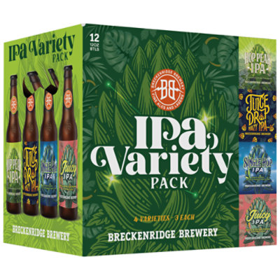 Breckenridge Brewery IPA Variety Pack 12 Pack 12 Fl. Oz. Bottles Tom