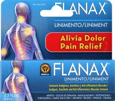 Flanax Linimento Alivia Dolor Pain Relief - 2.2 Oz - Image 2