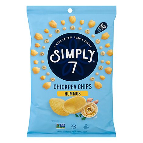Simply 7 Hummus Chips Sea Salt - 5 Oz