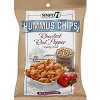 Simply 7 Hummus Chips Roasted Red Pepper - 5 Oz - Image 2