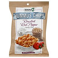 Simply 7 Hummus Chips Roasted Red Pepper - 5 Oz - Image 1