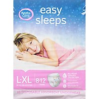 Signature Care Easy Sleep Girl Disposable Overnight Underwear Large To Extra Large - 20 Count - Image 2