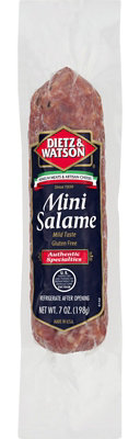 Dietz & Watson Mini Salame Chub 6 Oz - Image 6