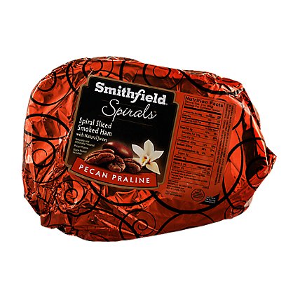 Smithfield Ham Spiral Sliced Pecan Praline - 10 Lb - Image 1