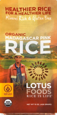 Lotus Foods Rice Organic Madagascar Pink - 15 Oz - Image 2