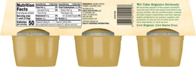 Santa Cruz Organic Apple Sauce Cups - 6-4 Oz - Image 3