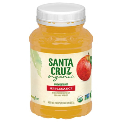 Santa Cruz Organic Apple Sauce - 23 Oz - Image 1