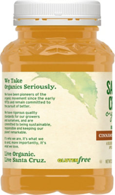 Santa Cruz Organic Cinnamon Apple Sauce - 23 Oz - Image 4