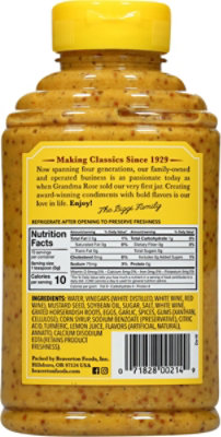 Beaver Brand Mustard Deli With Grated Horseradish Roots - 12.5 Oz. - Image 5