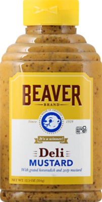 Beaver Brand Mustard Deli With Grated Horseradish Roots - 12.5 Oz. - Image 2