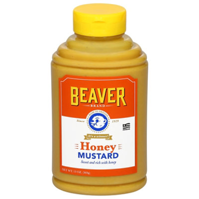 Beaver Brand Mustard Honey Sweet - 13 Oz - Image 2