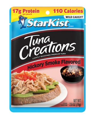 StarKist Tuna Creations Tuna Chunk Light Hickory Smoked - 2.6 Oz - Image 2