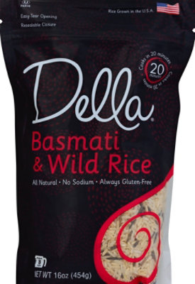 Della Rice Wild Basmati - 16 Oz - Image 2