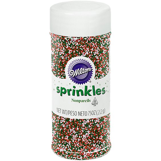 Wilton Sprinkles Christmas Nonpareils - Each