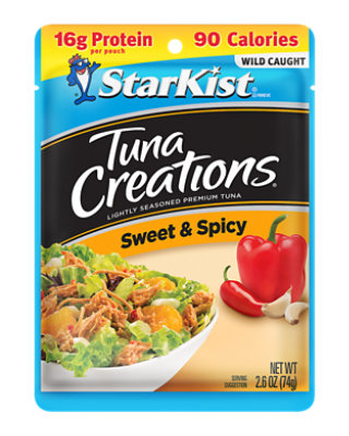 StarKist Tuna Creations Tuna Chunk Light Sweet & Spicy - 2.6 Oz