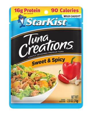 StarKist Tuna Creations Tuna Chunk Light Sweet & Spicy - 2.6 Oz - Image 1