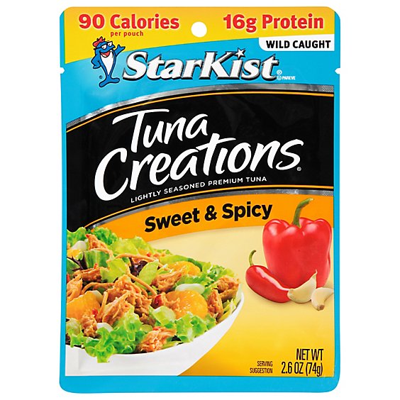 StarKist Tuna Creations Tuna Chunk Light Sweet & Spicy - 2.6 Oz