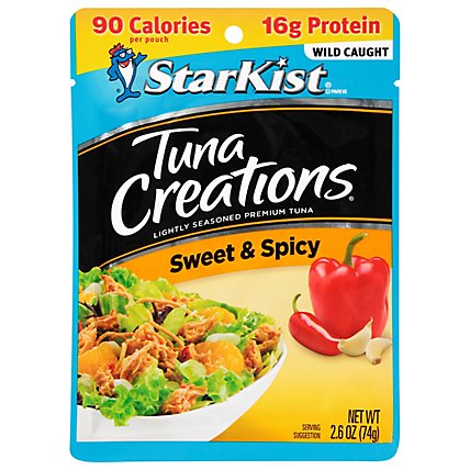 StarKist Tuna Creations Tuna Chunk Light Sweet & Spicy - 2.6 Oz - Image 1