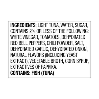 StarKist Tuna Creations Tuna Chunk Light Sweet & Spicy - 2.6 Oz - Image 5