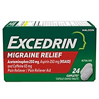 Excerdin Pain Reliever Migraine Caplets - 24 Count - Image 2