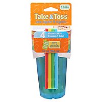 The First Years Take & Toss Cup Learning Curve With Straw - 5-10 Oz - Image 3