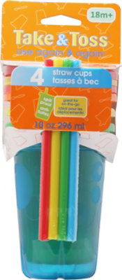 The First Years Take & Toss Cup Learning Curve With Straw - 5-10 Oz - Image 2